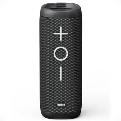 Afbeelding van Tribit StormBox XBass Tech Bluetooth luidspreker, 34 W, 360 graden, 24 uur batterijduur, IPX7 waterdicht, 5.3, TWS koppeling, draagbare draadloze luidspreker voor buiten