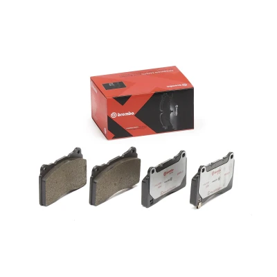 Afbeelding van BREMBO P 54 039X Remblokkenset Met akoestische slijtagewaarschuwing Zonder toebehoren SUBARU: Impreza II Saloon, HONDA: CIVIC 9