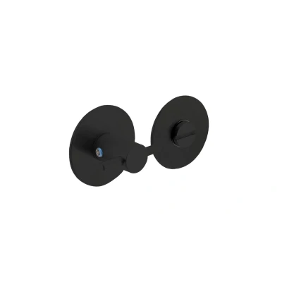Afbeelding van Intersteel Renovatie rozet RVS Zwart 8mm Zelfklevend Ø55X2mm