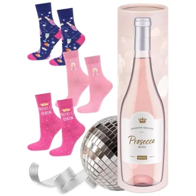 Afbeelding van soxo Cadeau idee voor dames, grappige damessokken, 35 40 EU, 1 2 paar