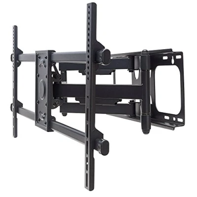 Afbeelding van Manhattan 461290 Universal + curved TV beugel Voor TVs, Kantelbaar, zwenkbaar 94,0 cm (37) 228,6 (90) Kantelbaar en