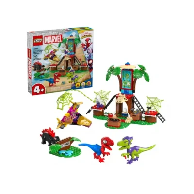Afbeelding van LEGO Marvel Spidey en zijn geweldige vriendjes Gobby&#039;s raptorstrijd bij de boomhut 11200