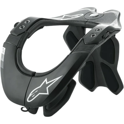 Afbeelding van Alpinestars BNS Tech 2 Nekbrace Zwart / Grijs maat L/XL