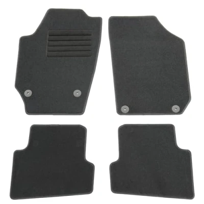Afbeelding van AD Tuning Velours vloermatten zwart HG12770