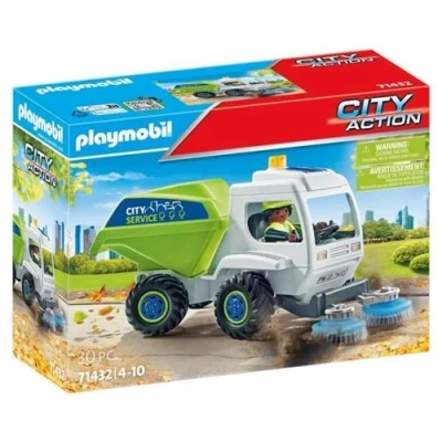 Image de Playmobil 71432 Balayeuse De Voirie City Action Des 4 Ans