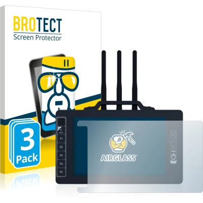 Afbeelding van 3x BROTECT AirGlass Glas Screenprotector voor SmallHD 703 Bolt Wireless Monitor