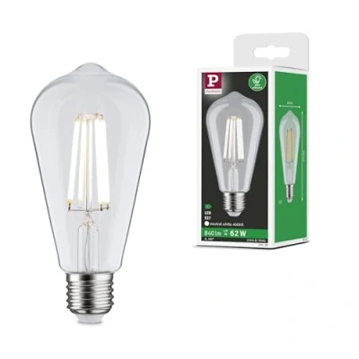 Afbeelding van Paulmann 29126 LED lamp Energielabel A (A G) E27 4 W Neutraalwit (Ø x h) 64 mm 140 1 stuk(s)