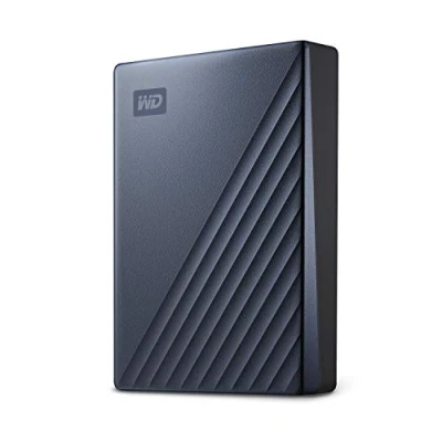 Image de WD My Passport for Mac WDBEJA0060BBL Disque dur chiffré 6 To externe (portable) USB 3.2 Gen 1 (USB C connecteur) AES 256 bits bleu