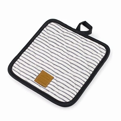 Afbeelding van Lacor Milan Pannenlap Lichtgrijs Gestreept 20 x 20cm
