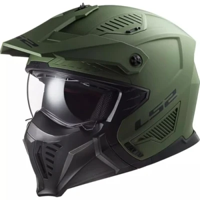 Afbeelding van LS2 Helm Drifter Solid OF606 matt military maat M