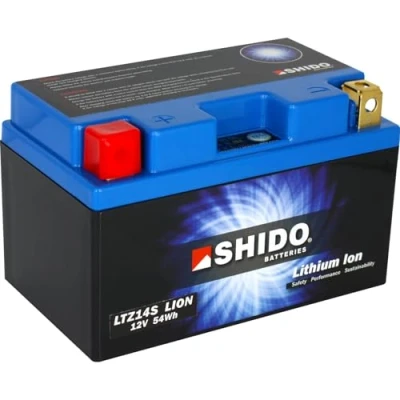 Afbeelding van SHIDO LTZ14S LION S Motorfietsaccu Lithium Ion, klein