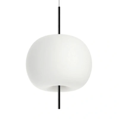 Afbeelding van Kundalini Kushi hanglamp Ø 43 cm zwart/wit