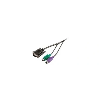 Afbeelding van KVM kabel 2 meter (VGA + 2x PS/2 naar VGA PS/2)