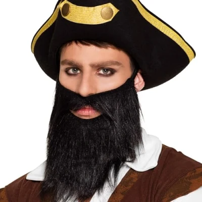 Afbeelding van Boland Baard Piraat Volwassenen Piraten