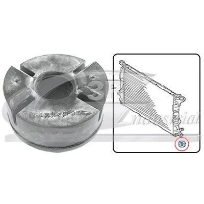 Afbeelding van 3RG Radiateur ophanging 85733