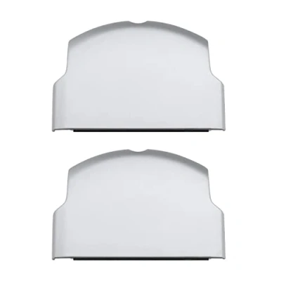 Afbeelding van eMagTech 2 stuks vervangende batterij beschermhoes compatibel met Sony PSP 2000 2003 2004 3000 3003 3004 console accessoires kunststof zilver