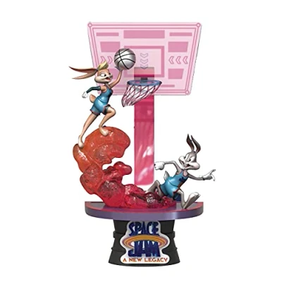 Afbeelding van Beast Kingdom Toys Space Jam Beeld/figuur D Stage PVC Diorama Lola Bunny &amp; Bugs Standard Ver. 15 cm Multicolours