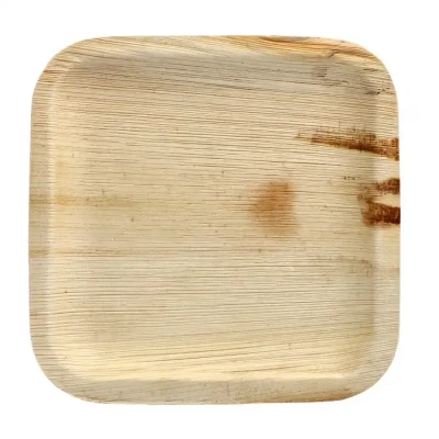 Afbeelding van Palmblad Servies Borden &quot;Pure&quot; Rechthoek 200 x 20mm