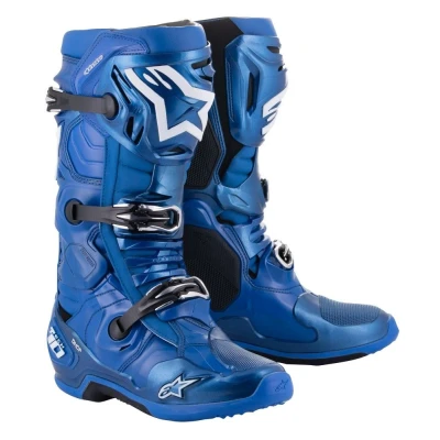 Afbeelding van Alpinestars Tech 10 Crosslaarzen Blauw / Zwart maat 9 = 43