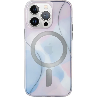 Afbeelding van UNIQ Coehl Palette Back Cover met MagSafe voor Apple iPhone 15 Pro Blauw