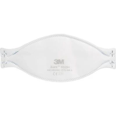 Afbeelding van 3M Aura™ 9320+ Fijnstofmasker zonder ventiel FFP2 D 20 stuk(s) EN 149:2001, 149:2009 DIN