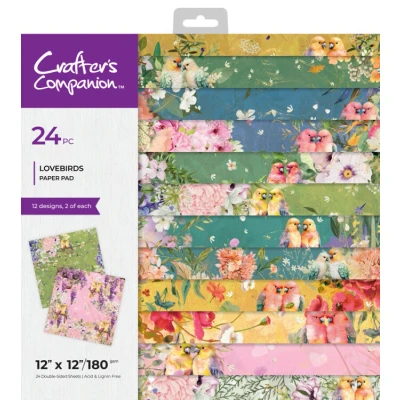 Afbeelding van CC Loverbirds Paperpads 30x30 cm
