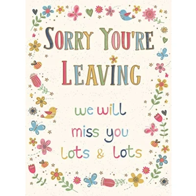 Afbeelding van Piccadilly Greetings Grote traditionele startkaart 30,5 x 22,9 cm, A11471