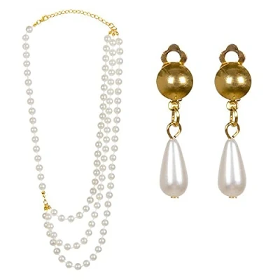Afbeelding van Boland Juwelenset Pearl Volwassenen Vrouwen Charleston 20&#039;s Roaring Twenties