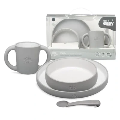 Afbeelding van Baby Kinder Servies kraamcadeau bestek geboorte feestdagen