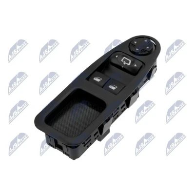 Afbeelding van NTY EWS CT 001 Schakelaar, raamopener Links voor FIAT: Scudo II, PEUGEOT: Expert II Van, CITROËN: Dispatch Van