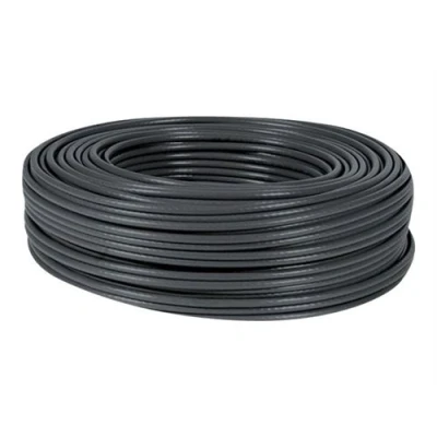 Image de generic Câble en vrac 100 m paire torsadée écrantée (F/UTP) CAT 6a extérieur, solide noir