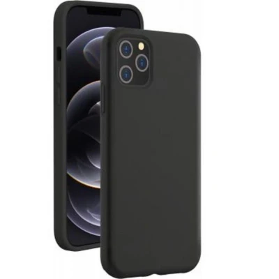 Afbeelding van Bigben Connected, Hoesje Geschikt voor Apple iPhone 12 Pro Max Hard siliconen Soft Touch, Zwart