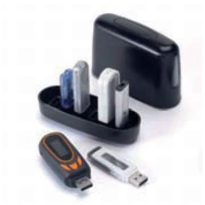 Afbeelding van Exponent 47002 USB flashstationbehuizing Kunststof, Rubber Zwart