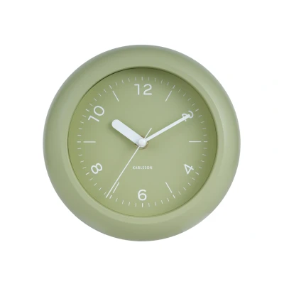 Afbeelding van Karlsson Wandklok Slope Tea green Ø20cm