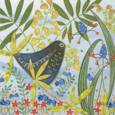 Afbeelding van Bothy Threads Linda Hoskin Merle Vrij borduren pakket