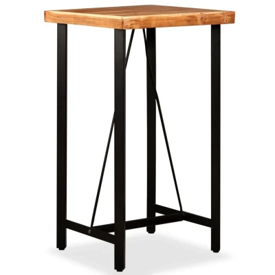 Afbeelding van Bartafel 60x60x107 cm massief acaciahout