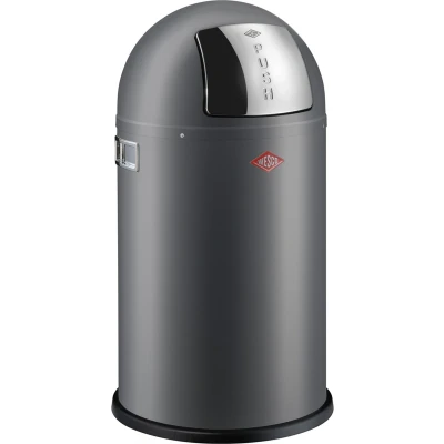 Afbeelding van Afvalbak Wesco Pushboy Junior, grafiet mat