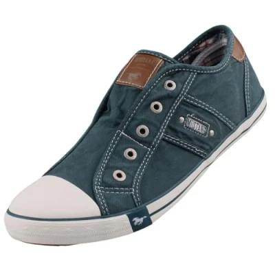 Afbeelding van MUSTANG Pantoffels voor dames, blauw/groen, 39 EU, Blauw/Groen