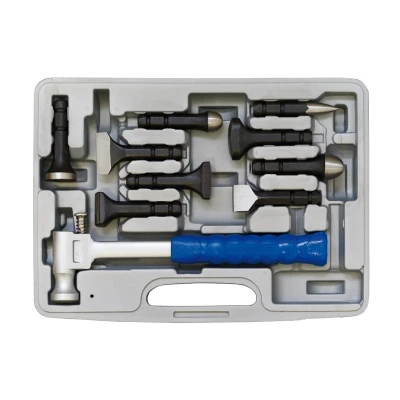 Afbeelding van SW Stahl 23020L Set uitdeukhamers 10 Kunststof koffer