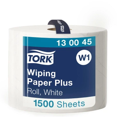 Image de TORK 130045 papier de nettoyage Plus 2 plis 34x23,5cm W1 (1500 pcs.)