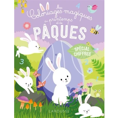 Image de Mes coloriages magiques du printemps et de Pâques Chiffres