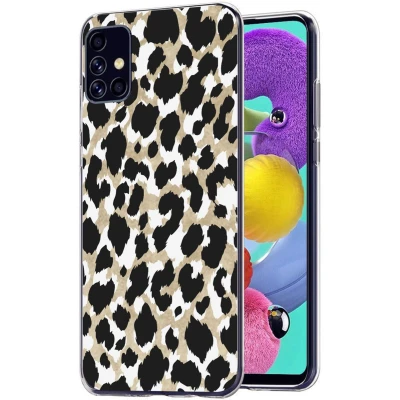Afbeelding van imoshion Design hoesje voor de Samsung Galaxy A51 Golden Leopard