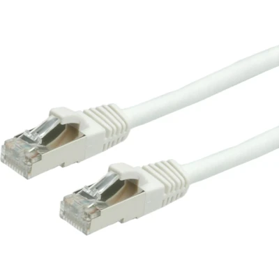Afbeelding van VALUE Patchkabel Cat.6 (Class E) S/FTP (PiMF), LS0H, wit, 2 m