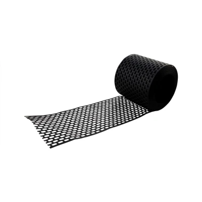 Afbeelding van Ventilatieprofiel PVC zwart 100 mm Rol 5m