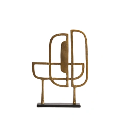 Afbeelding van Light &amp; Living Ornament AARON 26x8x36cm Goud