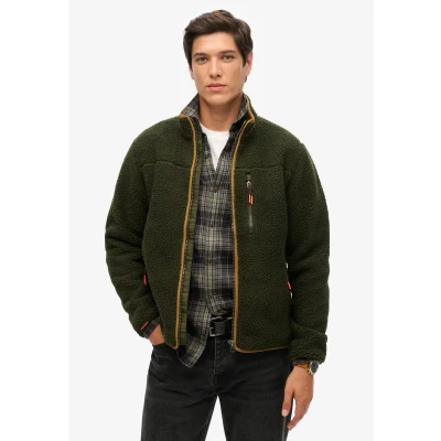 Afbeelding van Superdry Outdoor fleecetrui met volledige rits Heren Truien