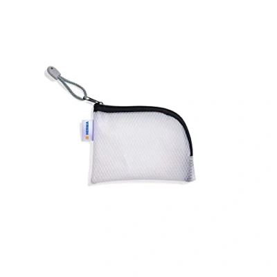 Afbeelding van HERMA 20244 reisetui met ritssluiting, A7, transparant (14 x 10 cm), klein afsluitbaar zichtvak rits voor mobiele telefoon, oplaadkabel, cosmetica, pennen, sleutels, toilettas in zwart