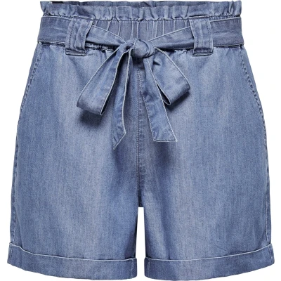 Afbeelding van ONLY Onlbea Smilla Loose Jeansshort, Dames, Maat: XS, Medium blue denim