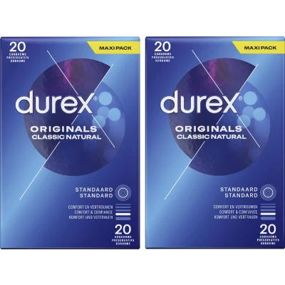 Afbeelding van Durex Condoms Classic Natural 40 Stuks