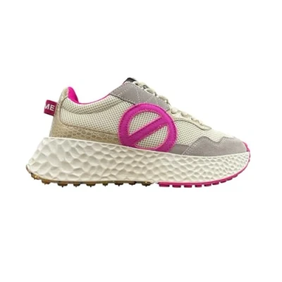 Afbeelding van No Name Sneakers laag, Dames, Maat: 38, Rose Leer/ synthetisch